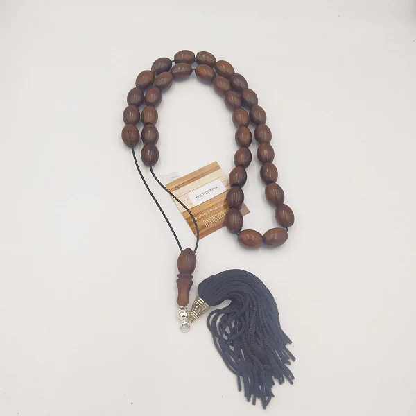 Worry Beads Made With Wood and Natural Stones