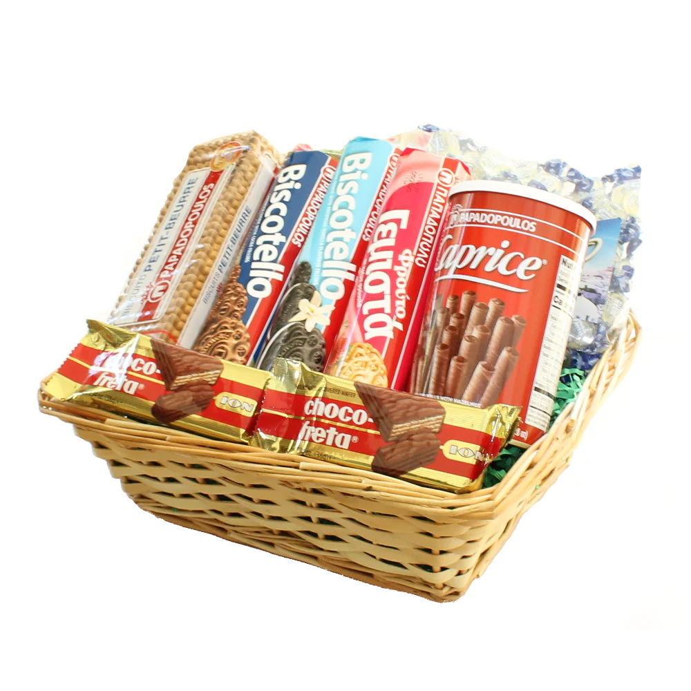 Greek Sweets & Snacks Gift Baskets